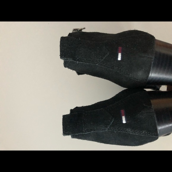 Boots Tommy Hilfiger sz 8.5 black never worn - Picture 5 of 5